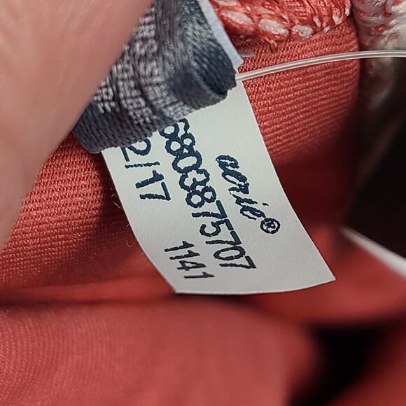 NWT Aerie One Piece Swimsuit Pale Pink Textured Ribbed Halter Neck Size M - Picture 10 of 15